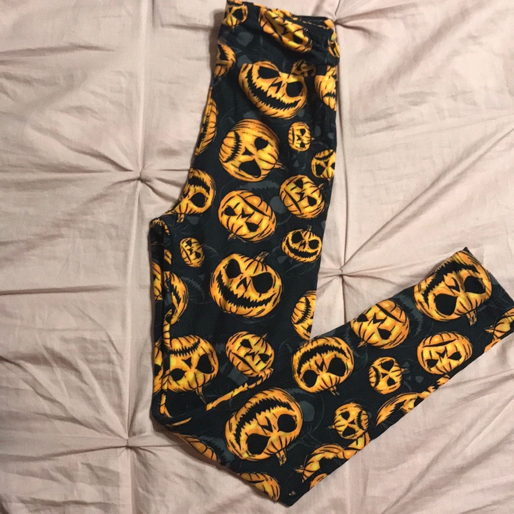 Lularoe tween Halloween leggings